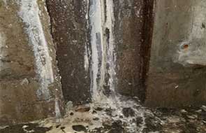 潜江污水池伸缩缝带水堵漏